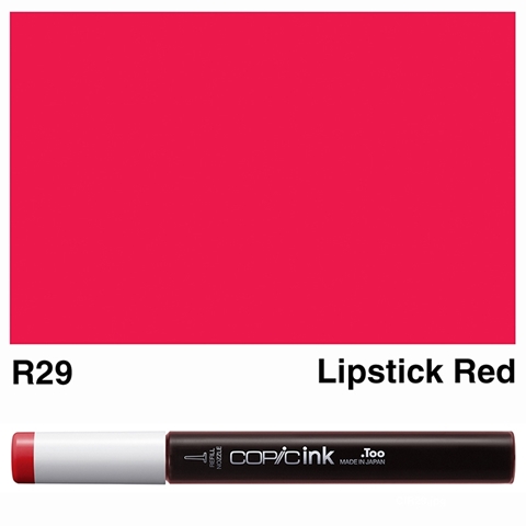 Picture of Copic Ink R29 - Lipstick Red 12ml