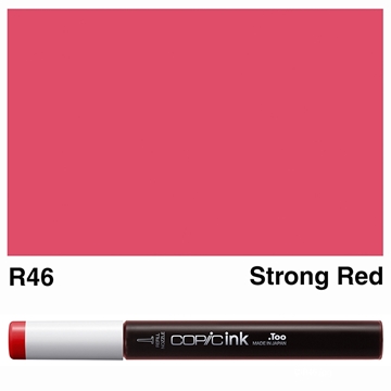 Picture of Copic Ink R46 - Strong Red 12ml