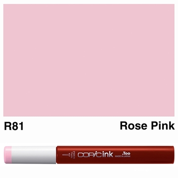 Picture of Copic Ink R81 - Rose Pink 12ml