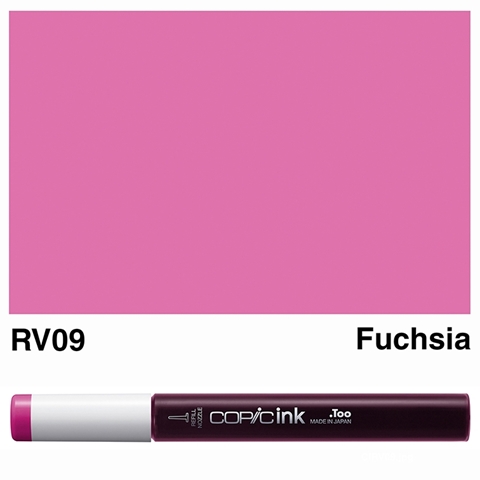 Picture of Copic Ink RV09 - Fuchsia 12ml