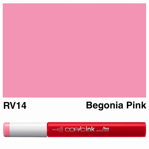 Picture of Copic Ink RV14 - Begonia Pink 12ml