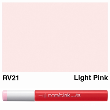 Picture of Copic Ink RV21 - Light Pink 12ml