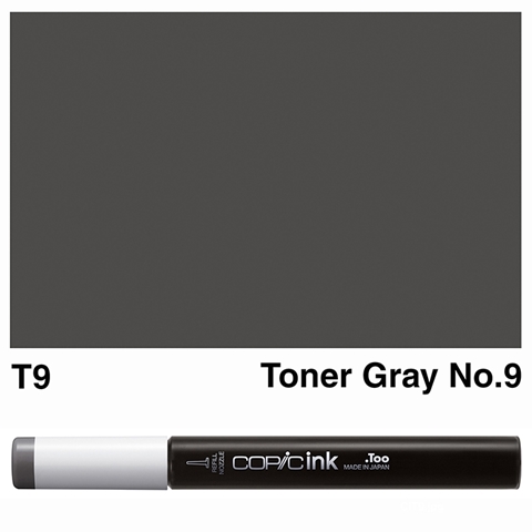 Picture of Copic Ink T9 - Toner Gray No.9 12ml