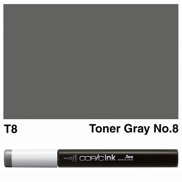 Picture of Copic Ink T8 - Toner Gray No.8 12ml