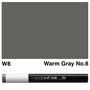 Picture of Copic Ink W8 - Warm Gray No.8 12ml