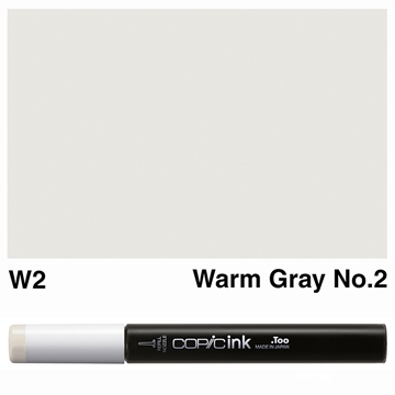 Picture of Copic Ink W2 - Warm Gray No.2 12ml