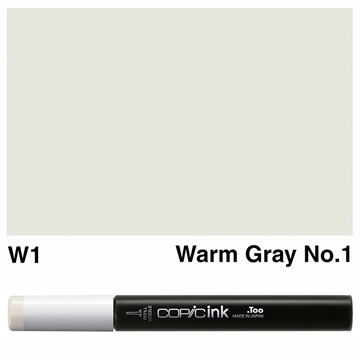 Picture of Copic Ink W1 - Warm Gray No.1 12ml