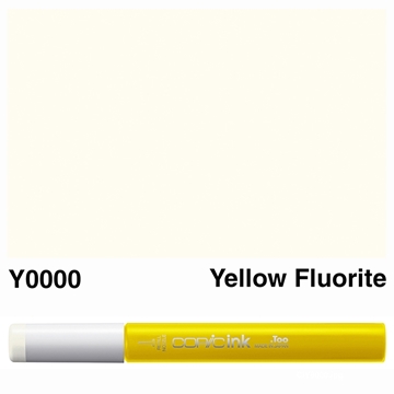 Picture of Copic Ink Y0000 - Yellow Fluorite 12ml