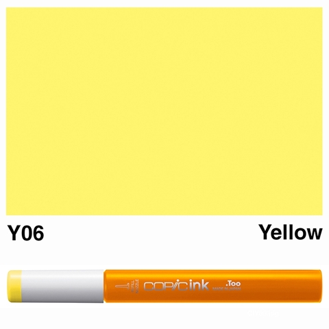Picture of Copic Ink Y06 - Yellow 12ml