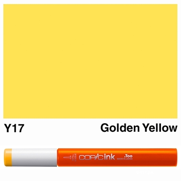 Picture of Copic Ink Y17 - Golden Yellow 12ml