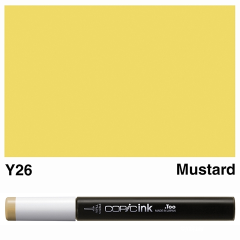 Picture of Copic Ink Y26 - Mustard 12ml