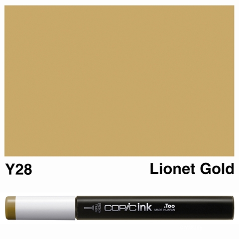 Picture of Copic Ink Y28 - Lionet Gold 12ml