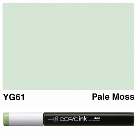 Picture of Copic Ink YG61 - Pale Moss 12ml