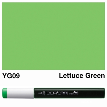 Picture of Copic Ink YG09 - Lettuce Green 12ml