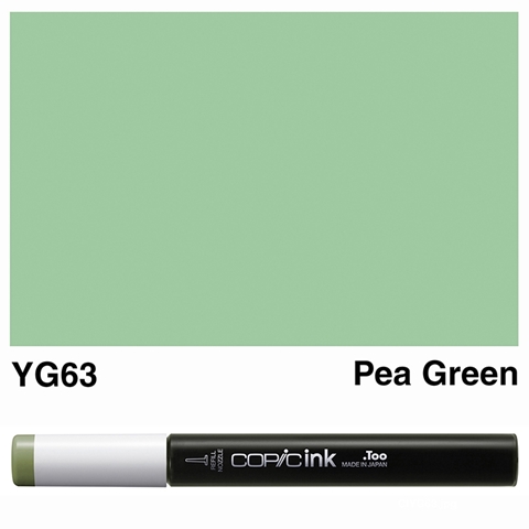 Picture of Copic Ink YG63 - Pea Green 12ml