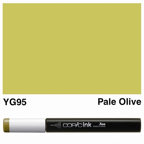 Picture of Copic Ink YG95 - Pale Olive 12ml