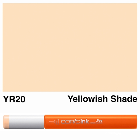 Picture of Copic Ink YR20 - Yellowish Shade 12ml