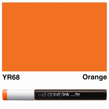 Picture of Copic Ink YR68 - Orange 12ml