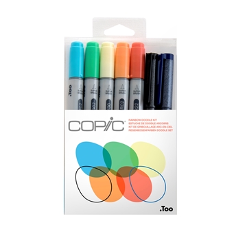 Picture of Ciao Rainbow 7 piece Doodle Kit 