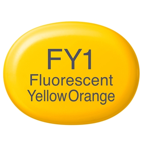 Picture of Copic Sketch FY1-Fluoro Yellow Orange