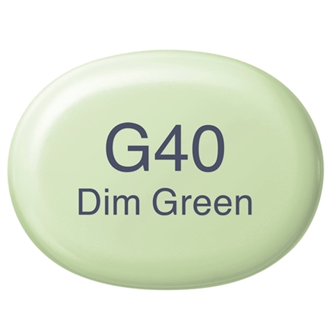 Picture of Copic Sketch G40-Dim Green
