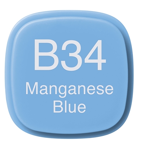 Picture of Copic Marker B34-Manganese Blue