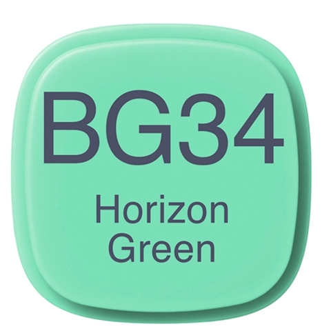 Picture of Copic Marker BG34-Horizon Green