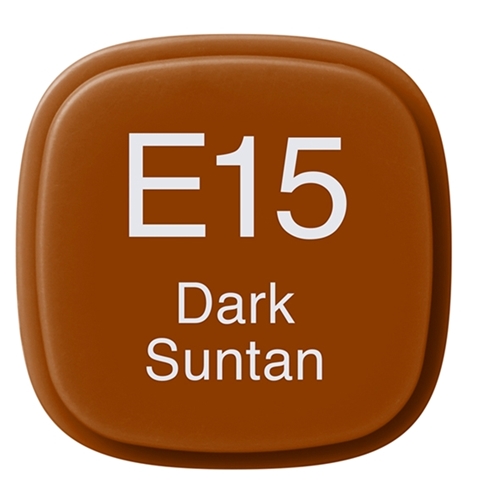 Picture of Copic Marker E15-Dark Suntan