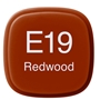 Picture of Copic Marker E19-Redwood