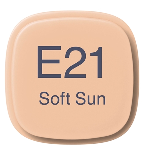 Picture of Copic Marker E21-Soft Sun