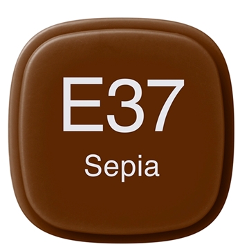 Picture of Copic Marker E37-Sepia