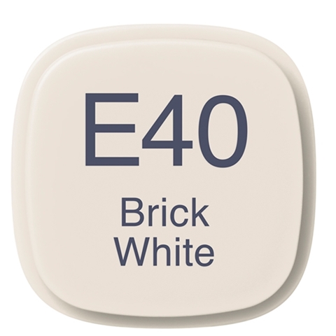 Picture of Copic Marker E40-Brick White