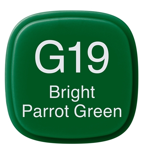 Picture of Copic Marker G19-Bright Parrot Green