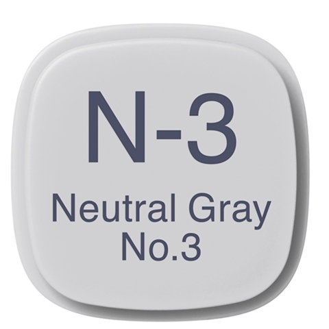 Picture of Copic Marker N3-Neutral Gray No.3
