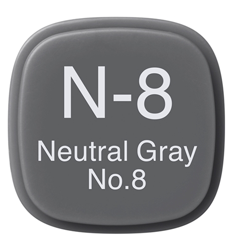 Picture of Copic Marker N8-Neutral Gray No.8