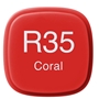 Picture of Copic Marker R35-Coral