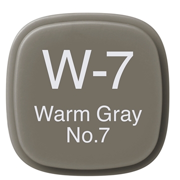 Picture of Copic Marker W7-Warm Gray No.7