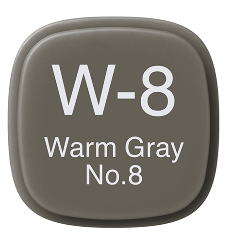 Picture of Copic Marker W8-Warm Gray No.8