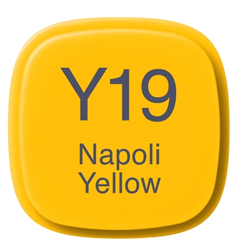 Picture of Copic Marker Y19-Napoli Yellow