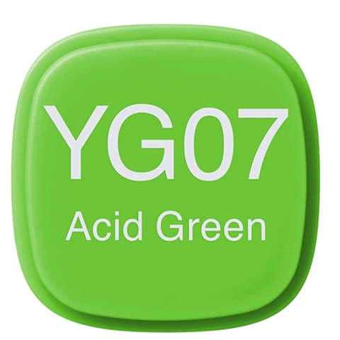 Picture of Copic Marker YG07-Acid Green