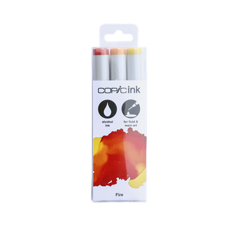 Picture of Copic Alcohol Inking Set 3pc Fire