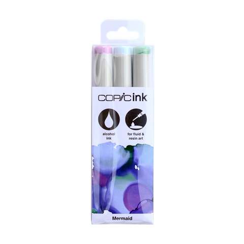 Picture of Copic Alcohol Inking Set 3pc Mermaid